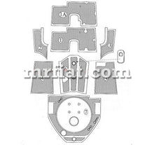 Load image into Gallery viewer, Lancia  Aprilia  Complete Rubber Mat Set Interior Lancia   
