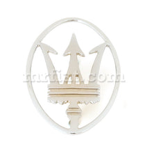 Load image into Gallery viewer, Maserati Quattroporte Tridente Rear Emblem Emblems Maserati   
