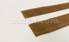 Load image into Gallery viewer, Mercedes W107 280 SL 380 SL 450 SL 500 SL 560 SL Tobacco Door Sill Rubber Set Doors Mercedes   
