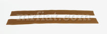 Cargar imagen en el visor de la galería, Mercedes W107 280 SL 380 SL 450 SL 500 SL 560 SL Tobacco Door Sill Rubber Set Doors Mercedes
