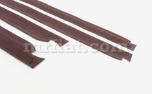 Cargar imagen en el visor de la galería, Mercedes W114 W115 Sedan Burgundy Door Sill Rubber Set Doors Mercedes   
