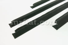 Load image into Gallery viewer, Mercedes W114 W115 Sedan Door Sill Rubber Set Black Others Mercedes   
