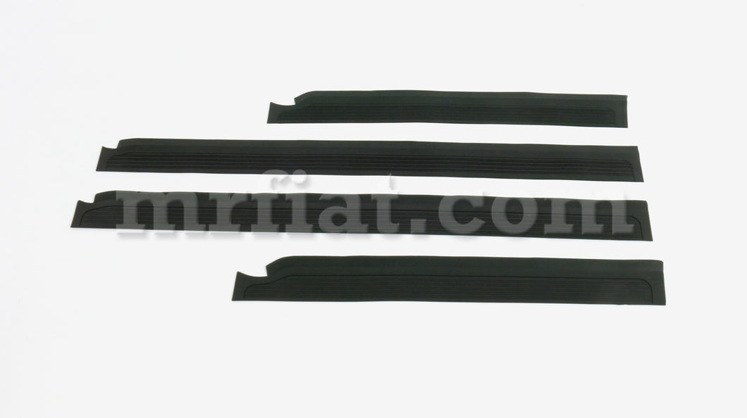 Mercedes W114 W115 Sedan Door Sill Rubber Set Black Others Mercedes   