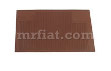 Cargar imagen en el visor de la galería, Mercedes W107 W108 W113 W115 W116 W123 Brown Rubber Heel Mat Interior Mercedes
