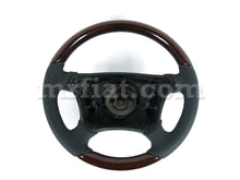 Cargar imagen en el visor de la galería, Mercedes W210 W208 Walnut Wood Steering Wheel Steering Wheels Mercedes
