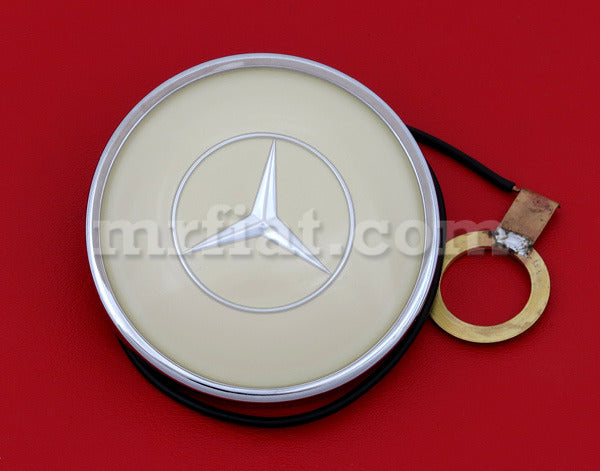 Mercedes 300 SL Gullwing 1954-57 Ivory Complete Horn Button Steering Mercedes   