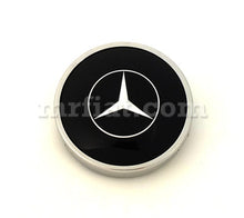 Cargar imagen en el visor de la galería, Mercedes 300 SL Gullwing 1954-57 Black Complete Horn Button Steering Mercedes
