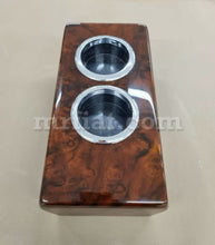 Load image into Gallery viewer, Mercedes R107 C107 Middle Console Burled Walnut Interior Mercedes   
