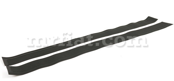 Mercedes W107 280 380 450 500 560 SL Black Door Sill Cover Set 2 Pcs Interior Mercedes   