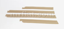 Load image into Gallery viewer, Mercedes W114 W115 Sedan Door Sill Rubber Set Cream Doors Mercedes   
