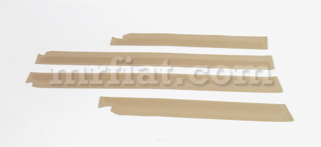 Mercedes W114 W115 Sedan Door Sill Rubber Set Cream Doors Mercedes   