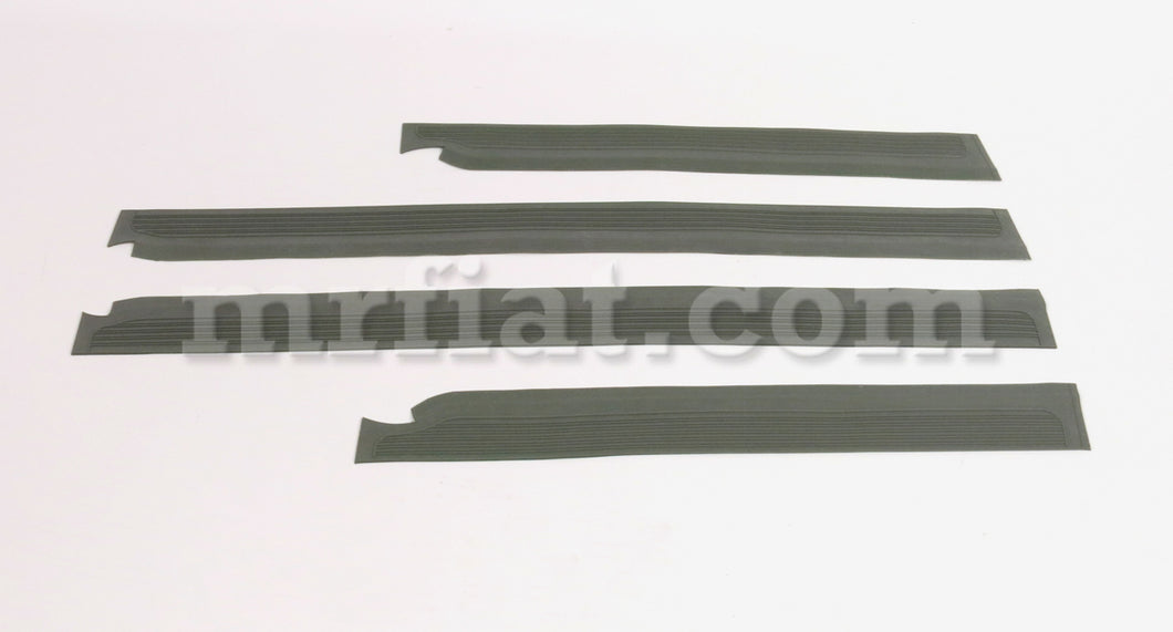 Mercedes W114 W115 Sedan Door Sill Rubber Set Grey Doors Mercedes   