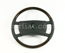 Load image into Gallery viewer, Mercedes R107 W201 W124 W126 Burlwood Steering Wheel Steering Wheels Mercedes
