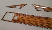 Cargar imagen en el visor de la galería, Mercedes W201 Zebrano Wood Dashboard Trim Set Interior Mercedes   
