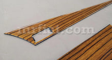 Cargar imagen en el visor de la galería, Mercedes W201 Zebrano Wood Dashboard Trim Set Interior Mercedes   
