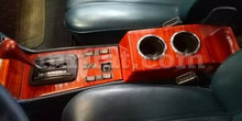 Cargar imagen en el visor de la galería, Mercedes W123 C123 Coupe Zebrano Middle Console Cup Holder Interior Mercedes   
