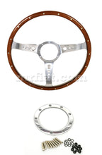 Cargar imagen en el visor de la galería, Moto-Lita MK3 Laminate Wheel Riveted 16" Dished Holes in Spokes Polished Steering Wheels Other
