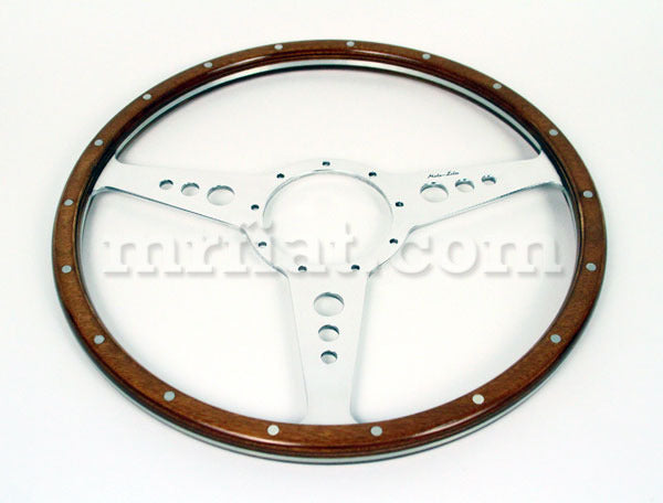 Moto-Lita MK3 Flat Wood Steering Wheel Holes Steering Wheels Other   