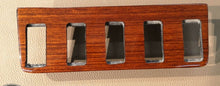 Cargar imagen en el visor de la galería, Mercedes W123 C123 Zebrano Wood Trim 4 Button Interior Mercedes
