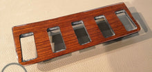 Cargar imagen en el visor de la galería, Mercedes W123 C123 Zebrano Wood Trim 4 Button Interior Mercedes
