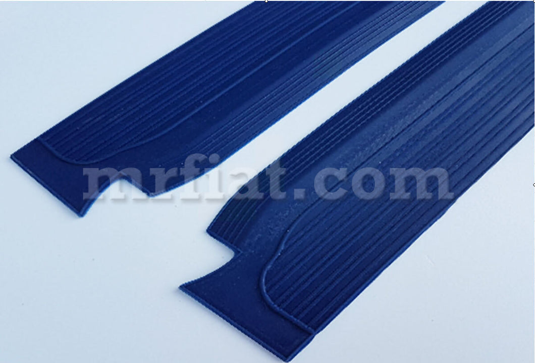 Mercedes W114 W115 Coupe Dark Blue Door Sill Rubber Set 2 Pcs Doors Mercedes   