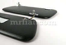 Cargar imagen en el visor de la galería, Mercedes W113 280 SL Pagoda Black Sun Visor Set Interior Mercedes   
