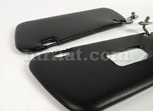 Load image into Gallery viewer, Mercedes W113 280 SL Pagoda Black Sun Visor Set Interior Mercedes
