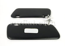 Load image into Gallery viewer, Mercedes W113 280 SL Pagoda Black Sun Visor Set Interior Mercedes
