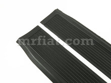 Cargar imagen en el visor de la galería, Mercedes W107 280 SL 380 SL 450 SL 500 SL 560 SL Black Door Sill Rubber Set Doors Mercedes   
