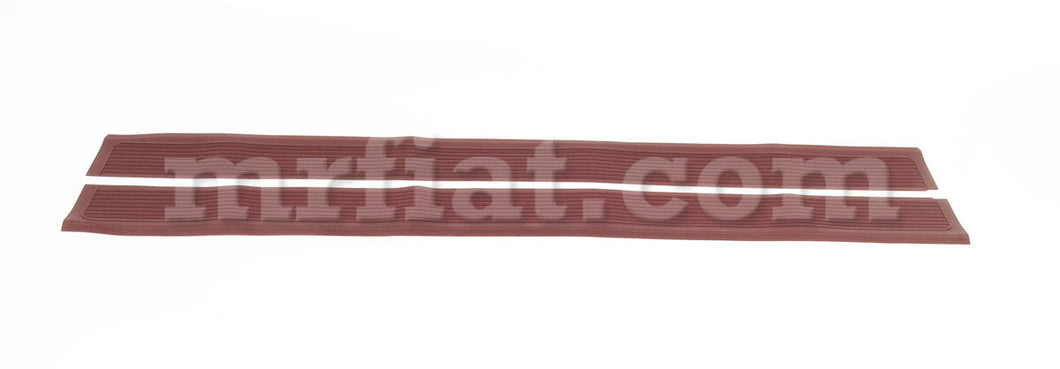 Mercedes W107 280 SL 380 SL 450 SL 500 SL 560 Burgundy Door Sill Rubber Set Doors Mercedes   