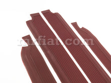 Cargar imagen en el visor de la galería, Mercedes W108 W109 Burgundy Door Sill Rubber Set Doors Mercedes   
