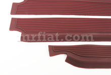 Cargar imagen en el visor de la galería, Mercedes W108 W109 Burgundy Door Sill Rubber Set Doors Mercedes   
