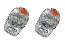 Cargar imagen en el visor de la galería, Mercedes W113 230SL 250SL 280SL Pagoda Euro RHD Headlight Set Repro Lights Mercedes   
