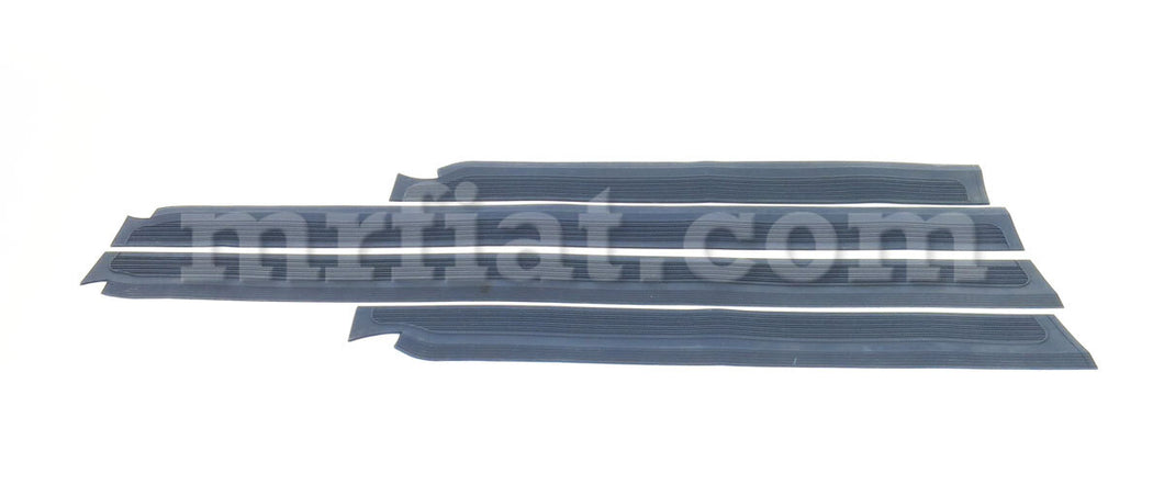 Mercedes W114 W115 Sedan Blue Door Sill Rubber Set Doors Mercedes   