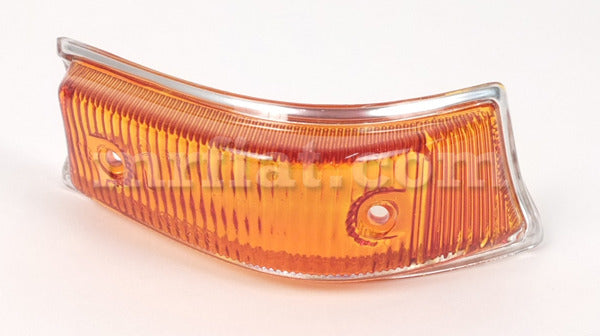 Opel Kadett B Amber Silver Left Turn Light Lens Lights Opel   