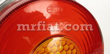 Cargar imagen en el visor de la galería, Porsche 356 C Race Version Red Amber Silver Tail Light Lens Lights Porsche   
