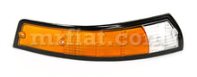 Cargar imagen en el visor de la galería, Porsche 911 1969-73 Clear Amber Black Front Right Turn Light Lens Lights Porsche
