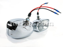 Load image into Gallery viewer, Porsche 911 912 Hella 128 Clear Fog Light Set 1960-68 Lights Porsche
