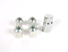 Cargar imagen en el visor de la galería, Porsche 911 Silver Wheel Locks Aluminum Set Models 1965-98 Rims Porsche
