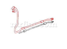 Cargar imagen en el visor de la galería, Porsche 964 A/C Air Conditioning Center Pipe  Models 1989-94 Engine Porsche   
