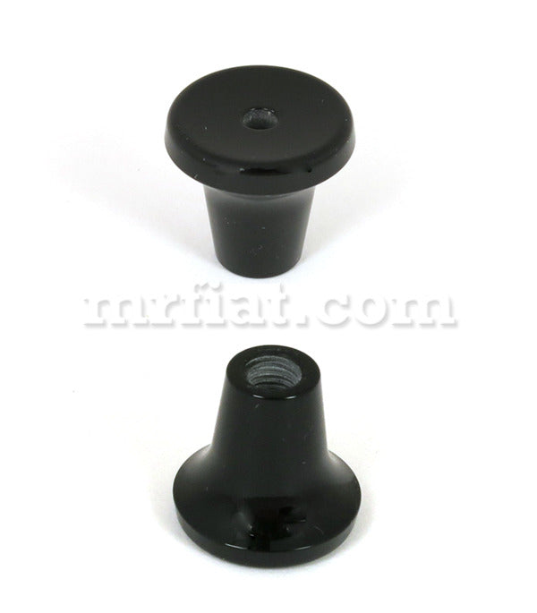 Porsche 911 912 Black Fog Light Knob 1965-73 Interior Porsche   