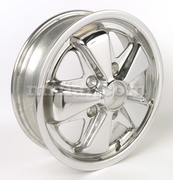 Porsche 911 912 Fuchs Full Polished Wheel 4.5 x 15 Reproduction Rims Porsche   