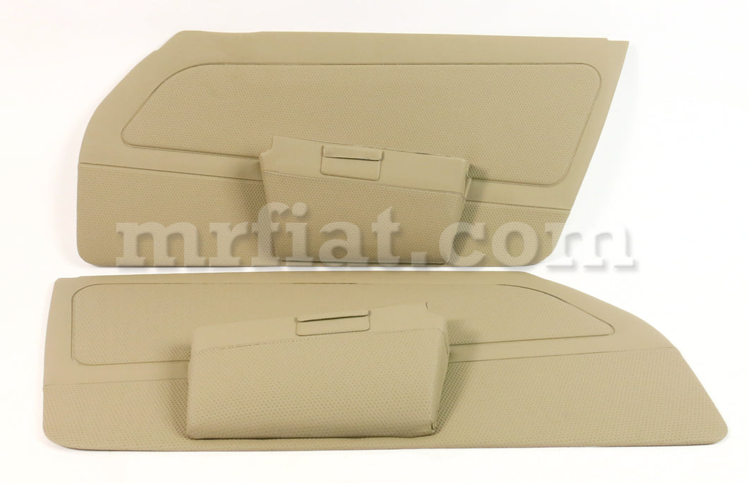 Porsche 911 912 Tan Door Panel Set W/ Pocket 1968 Doors Porsche   