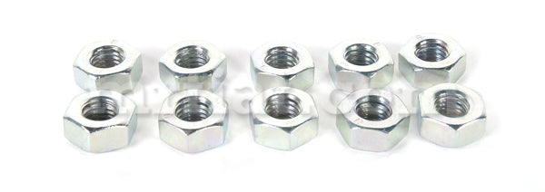 Porsche 912 Hexagon Nut Set 10 pcs 1965-66 Engine Porsche   