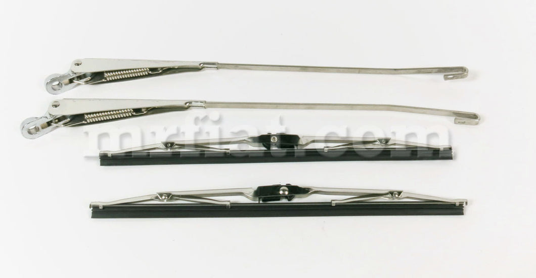 Porsche 911/964 Polished Stainless Steel Wiper Arm Set 1988-94 Wiper System Porsche   