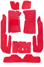Cargar imagen en el visor de la galería, Alfa Romeo Spider Duetto Series 1 Carpet Set 1966-1969 Red
