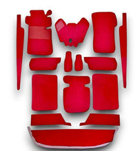 Cargar imagen en el visor de la galería, Mercedes W110 190 190D Carpet Set 1961-1968 Interior Mercedes Red
