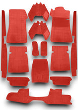 Cargar imagen en el visor de la galería, Mercedes W111 Coupe Carpet Set 1968-1972 Interior Mercedes Red
