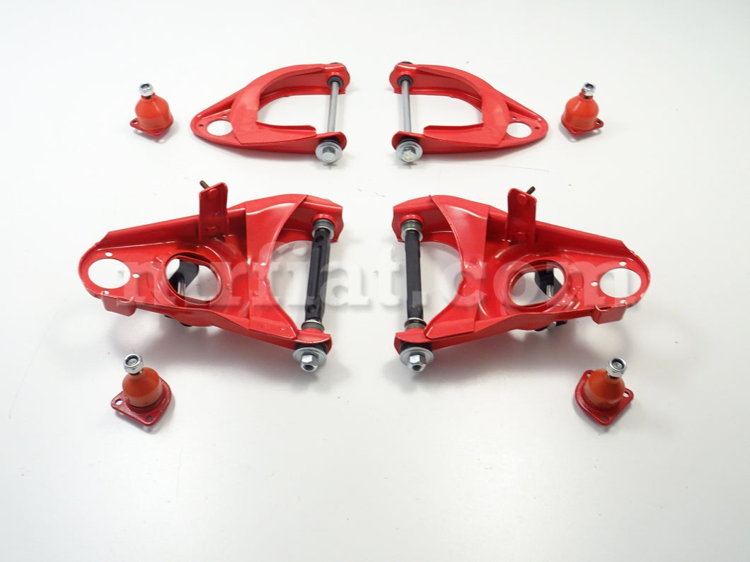 Fiat 124 Coupe Spider Front Suspension Arms Set Performance Suspension Fiat   