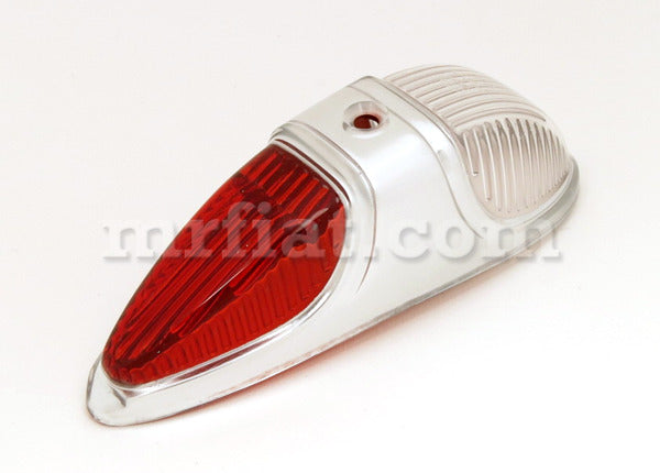 Sidecar Red Clear Silver Side Car Lens Lights Other   